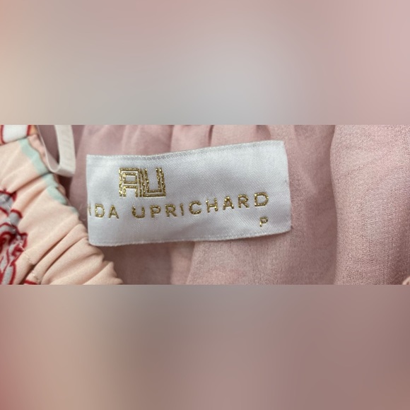 Vtg Amanda Uprichard Flirty Flowing On/Off Shoulder Flounced Bodice Mini Dress - Picture 2 of 3